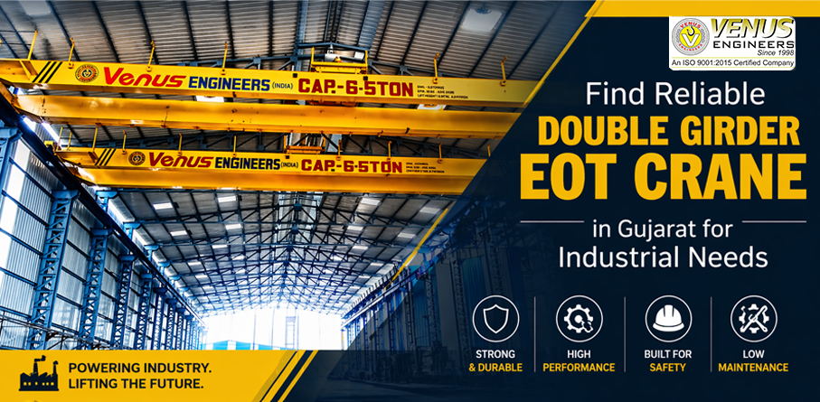 Double Girder EOT Crane in Gujarat